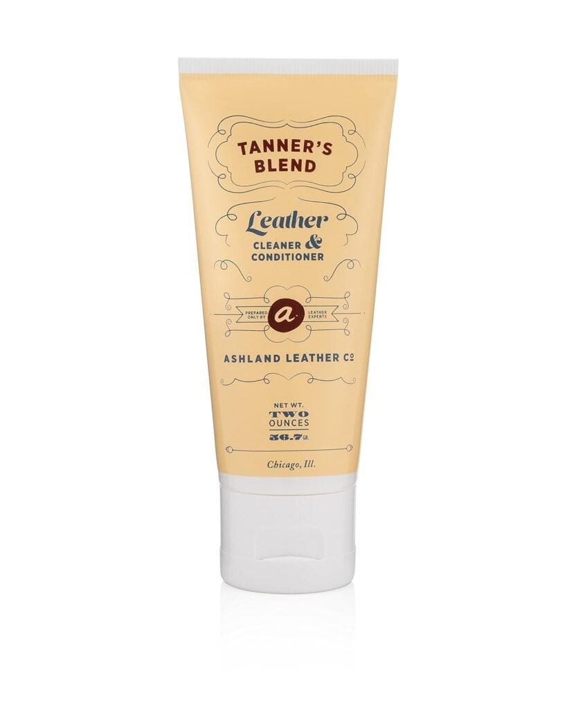 Tanners Blend - Leather Cleaner  Conditioner Made for Horween  Genuine Real Quality Leather Bags Shoes Furniture Cars Wallets Purses (2oz)