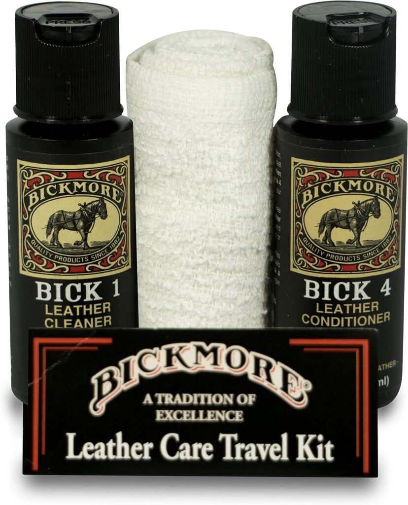 Bickmore Leather Shoe  Boot Travel Care Kit- Repairs, Polishes and Shines Leather Goods On The Run