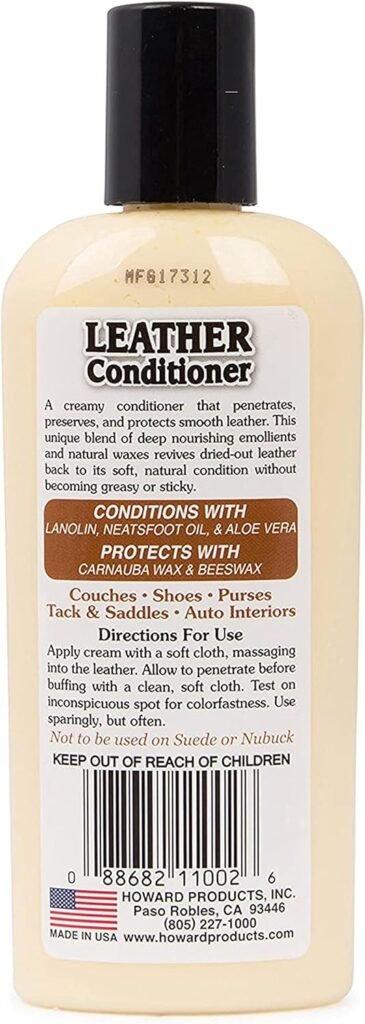 Howard LC0008 Leather Conditioner, 8-Ounce